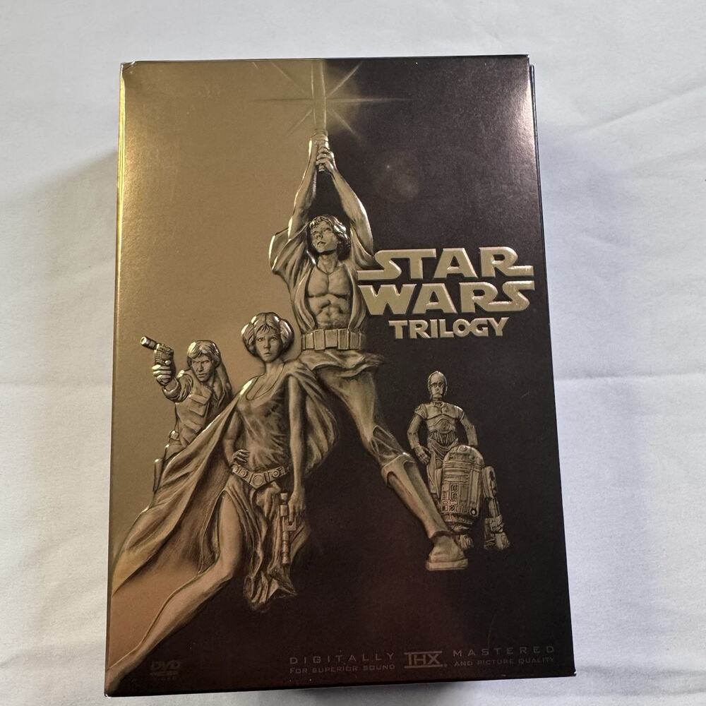 Star Wars Trilogy Box Set DVD With Bonus Content 4 Disc Set 2004